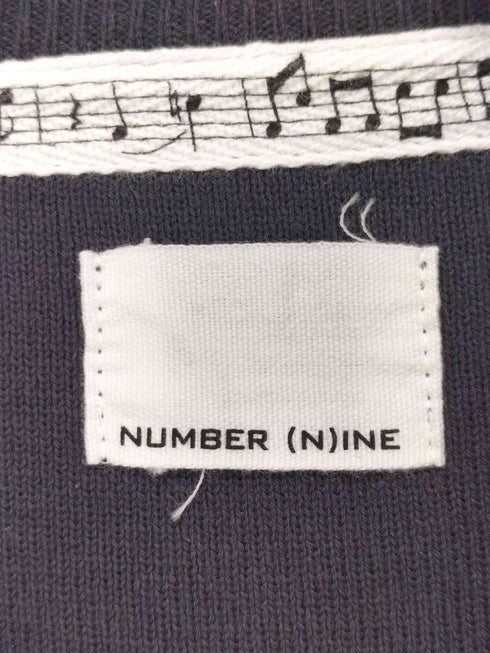 N NUMBER ヘビーウェイトビッグシルエットロゴ刺繍サイドスリットニットベスト レディース 2