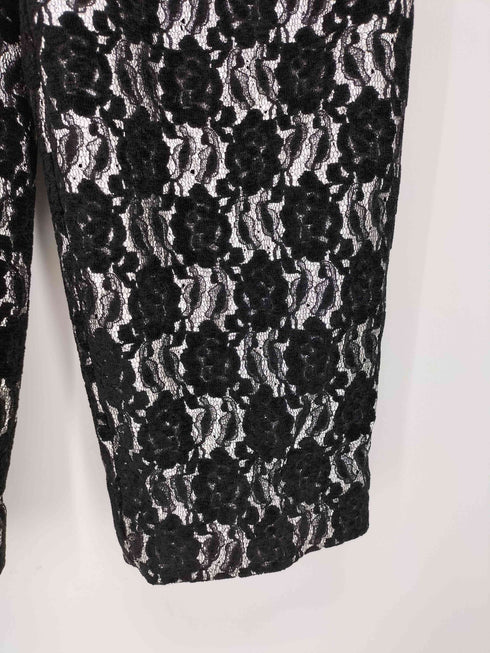 メゾンスペシャル MAISON SPECIAL Metallic Lace Pants レディース 36