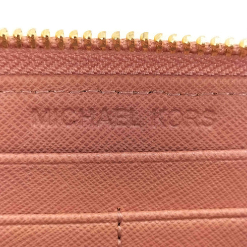 マイケルコース Michael Kors ラウンドファスナー ストラップ 長財布 レディース