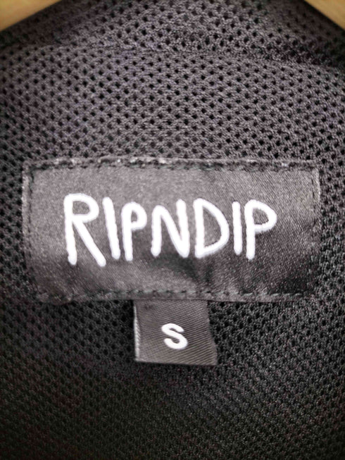 リップンディプ RIPNDIP 総柄プリントアノラックナイロンパーカー メンズ S
