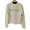 Matin Kim フロントロゴ クルーネックニット レディース import:S