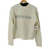Matin Kim フロントロゴ クルーネックニット レディース import:S