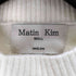 Matin Kim フロントロゴ クルーネックニット レディース import:S
