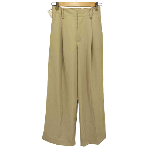 トゥデイフル TODAYFUL 22SS Highwaist Twill Trousers ハイウエストトラウザーズ レディース JPN:36