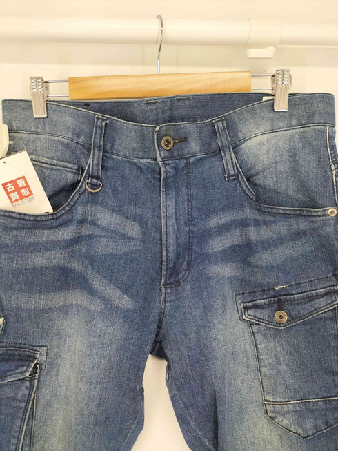 IZ FRONTIER 7340 3Dストレッチデニムカーゴパンツ メンズ W88