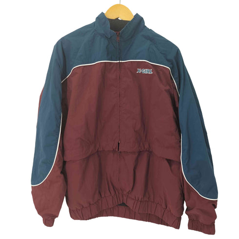 エックスガール X-girl CONTRAST PIPNG JACKET レディース import:M