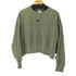 ナイキ NIKE AS W NSW PHNX FLC OOS CREW OIL GREEN レディース import:M