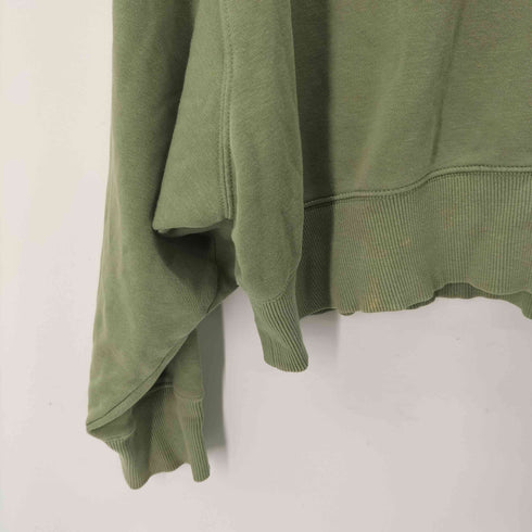 ナイキ NIKE AS W NSW PHNX FLC OOS CREW OIL GREEN レディース import:M