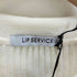 リップサービス LIP SERVICE ハーフZIPチェーンポケットニット レディース FREE