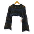 シーイン SHEIN シャギーメッシュクロップドニット レディース XS