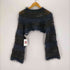 シーイン SHEIN シャギーメッシュクロップドニット レディース XS