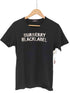 バーバリーブラックレーベル BURBERRY BLACK LABEL ロゴプリントTシャツ メンズ JPN:2
