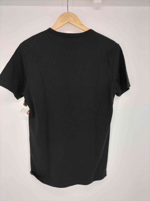 バーバリーブラックレーベル BURBERRY BLACK LABEL ロゴプリントTシャツ メンズ JPN:2