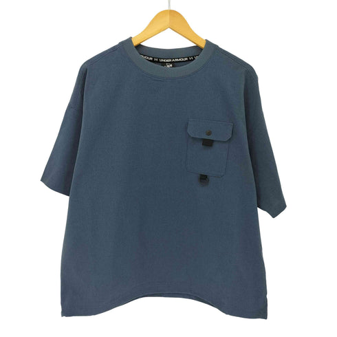 アンダーアーマー UNDER ARMOUR 25SS UAベンテッド オーバーサイズ ショートスリーブ Tシャツ メンズ import:L