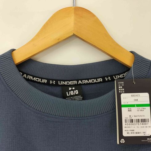 アンダーアーマー UNDER ARMOUR 25SS UAベンテッド オーバーサイズ ショートスリーブ Tシャツ メンズ import:L