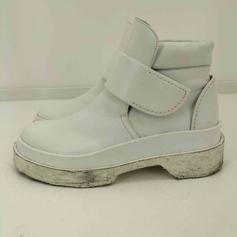 ジルサンダー JIL SANDER ベルクロ ハイカット ブーツ メンズ 39