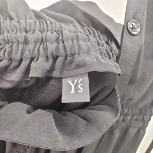 ワイズ Ys RESORT 2024 CREPE de CHINE GATHERED JUMPER DRESS レディース 1