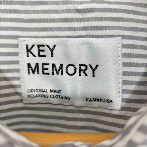 KEY MEMORY Snap pullover shirts STRIPE レディース 0