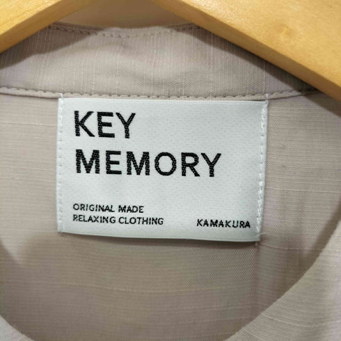 KEY MEMORY ギャザーシアーシャツ レディース FREE