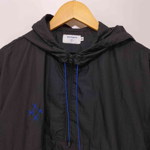 Sound Sports Anorak ロゴ刺繍 ナイロン アノラック パーカー メンズ JPN:M