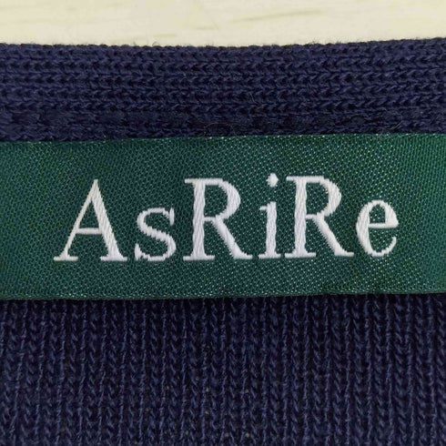 AsRiRe レースドッキング ニット レディース