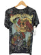 クリスチャンオードジェー CHRISTIAN AUDIGIER y2k ラインストーン スカルプリントTシャツ メンズ import:M