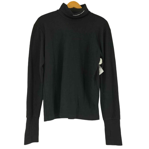 イーエスシーステュディオ ESC STUDIO ロゴプリント タートルネック カットソー メンズ