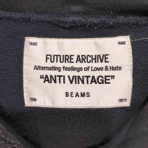 ビームス BEAMS 23AW FUTURE ARCHIVE DAMAGE SWEAT HOODY メンズ JPN:S