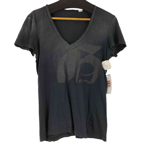 ジョンガリアーノ JOHN GALLIANO Gプリント Vネック S/S Tシャツ メンズ JPN:XS