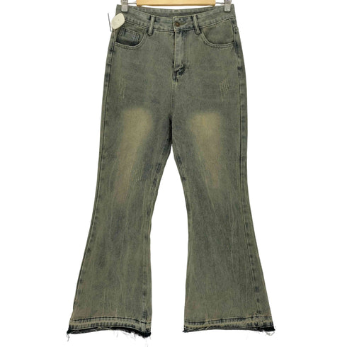 Miniministore レトロ フレアデニムパンツ ローエッジ レディース JPN:M