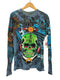 クリスチャンオードジェー CHRISTIAN AUDIGIER y2k ラインストーン スカル鯉 グラフィックカットソー メンズ import:S