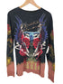 クリスチャンオードジェー CHRISTIAN AUDIGIER y2k ラインストーン 薔薇 グラフィックカットソー メンズ import:S