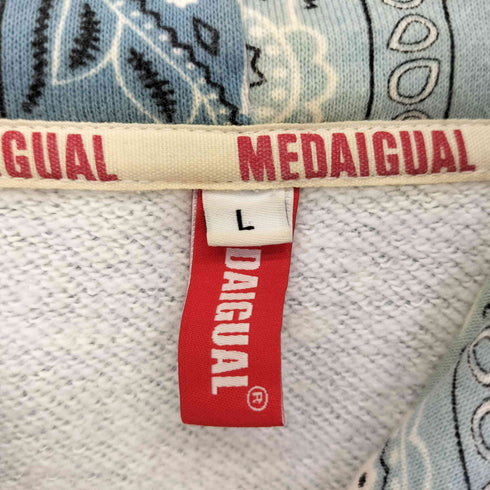 MEDAIGUAL ペイズリー柄 プルオーバー メンズ L
