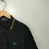 フレッドペリー FRED PERRY 英国製 ロゴ刺繍 リブライン S/S ポロシャツ メンズ UK:40