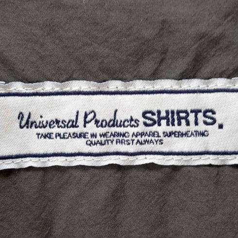 ユニバーサルプロダクツ UNIVERSAL PRODUCTS GARMENT DYED L/S REGULAR SHIRTS メンズ JPN:3