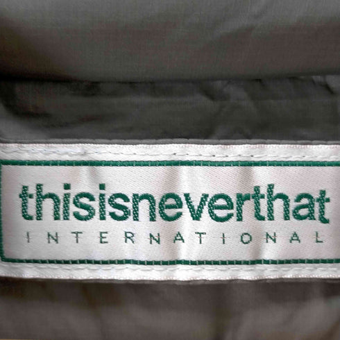ディスイズネバーザット thisisneverthat PERTEX Reversible T Down Jacket メンズ JPN:L
