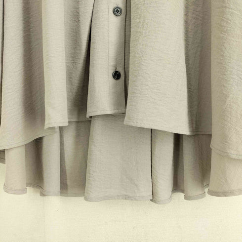 オズモーシス OSMOSIS 25ss タックワイドビッグブラウス レディース ONE SIZE