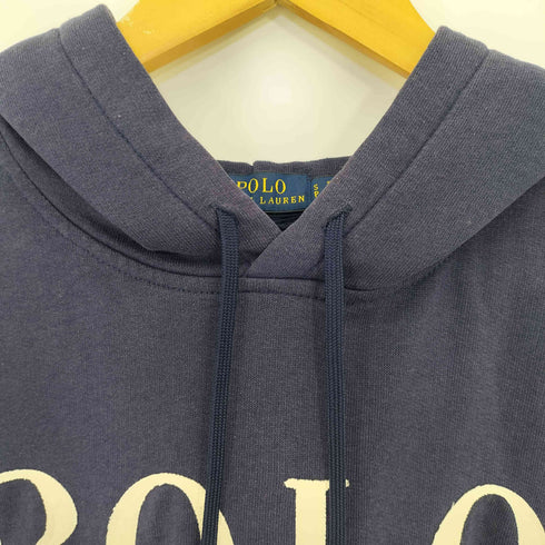ポロラルフローレン POLO RALPH LAUREN ロゴ ポニー刺繍 プルオーバーパーカー レディース import:S