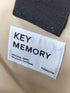 KEY MEMORY 刺繍ロゴ バックパック レディース