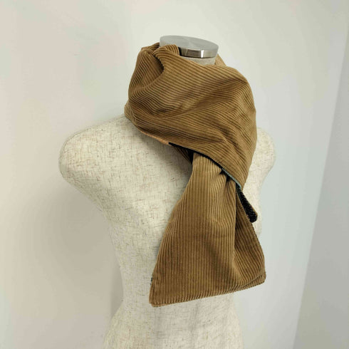 Hanna Hats パッチワーク コーデュロイマフラー レディース