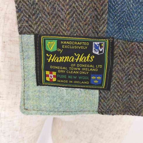 Hanna Hats パッチワーク コーデュロイマフラー レディース
