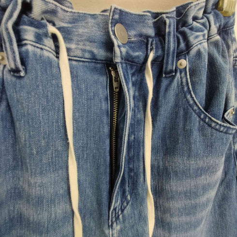 バンヤードストーム BARNYARDSTORM 25ss ドロストワイドカットデニム レディース 0