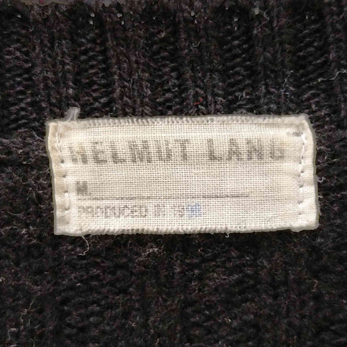 ヘルムートラング HELMUT LANG イタリア製 90s 1998 本人期 Vネックニット メンズ import:M