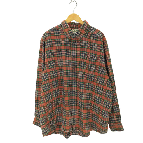 エルエルビーン L.L.Bean 00s チェック柄 フランネルシャツ ボックス メンズ JPN:XL