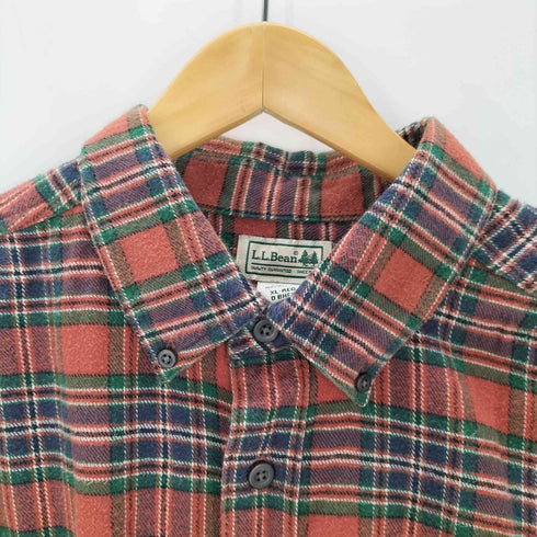 エルエルビーン L.L.Bean 00s チェック柄 フランネルシャツ ボックス メンズ JPN:XL
