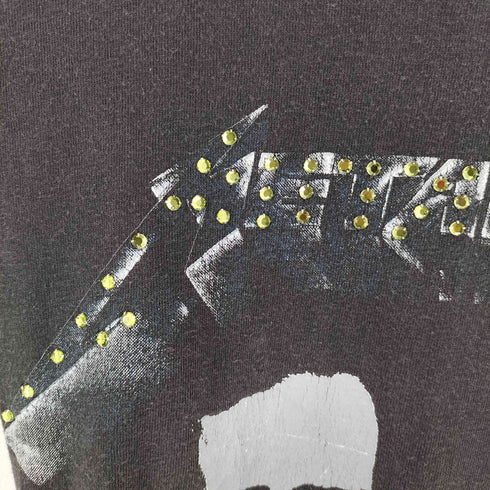 INDUSTRY RAG 1991コピーライト リメイク バンドTシャツ レディース