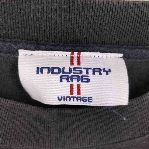 INDUSTRY RAG 1991コピーライト リメイク バンドTシャツ レディース