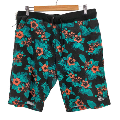 クイックシルバー Quiksilver 総柄スウェットショーツ メンズ XXL