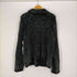 キャサリンハムネットロンドン KATHARINE HAMNETT LONDON 90s アクリルナイロン ハーフジップシャギーニットプルオーバー メンズ import:L