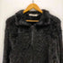 キャサリンハムネットロンドン KATHARINE HAMNETT LONDON 90s アクリルナイロン ハーフジップシャギーニットプルオーバー メンズ import:L